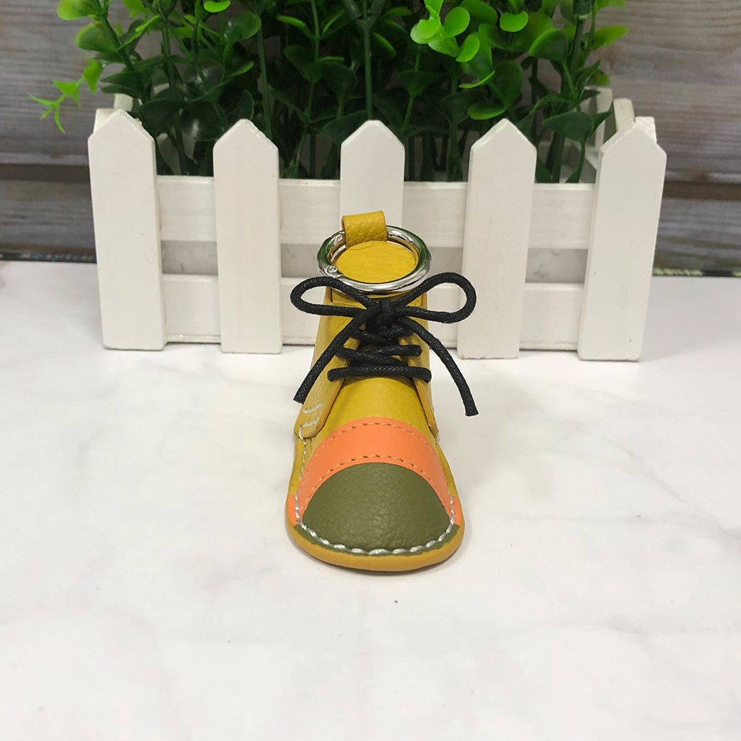Cassenger Genuine Italian Leather Multifunctional craft shoe - Yellow