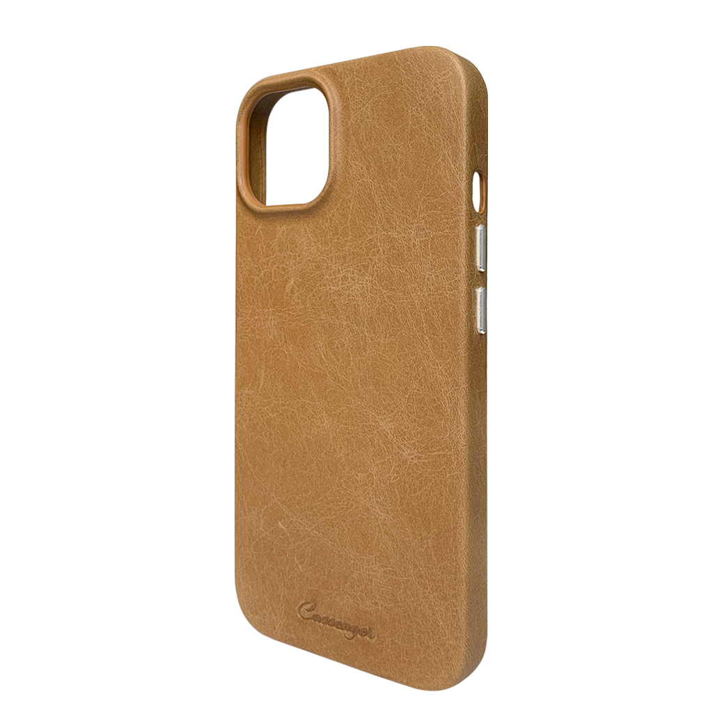 Cassenger [Business Series] iPhone 13 Leather Case - Brown