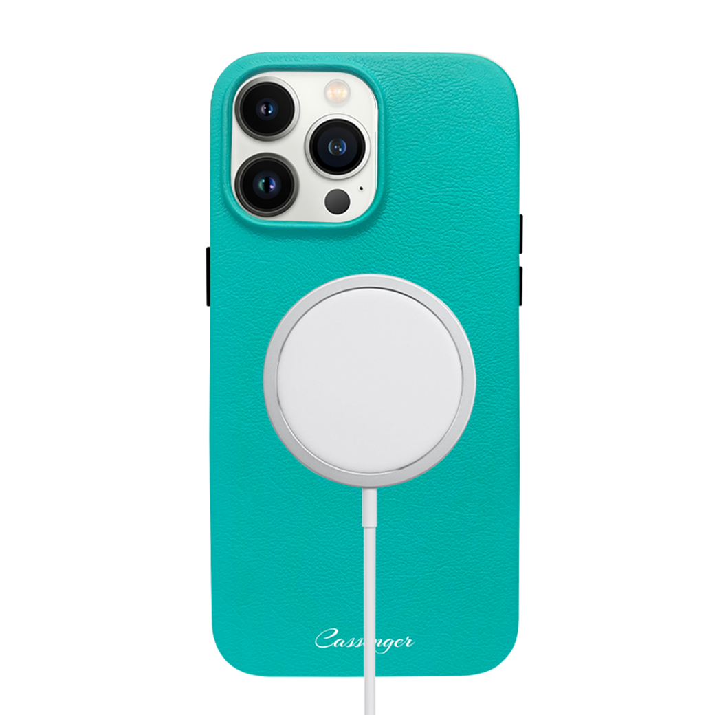 Cassenger [Grace Series] iPhone 14 Pro Leather Case with MagSafe