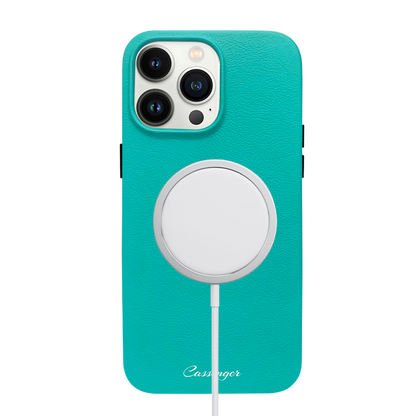 Cassenger [Grace Series] iPhone 14 Pro Leather Case with MagSafe