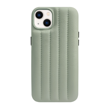 Cassenger [Fashion Series] iPhone 14 Leather Case with Stitching Sponge
