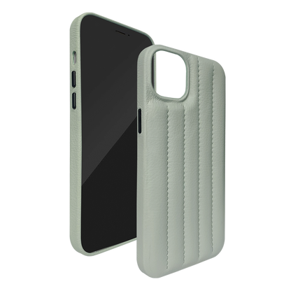 Cassenger [Fashion Series] iPhone 14 Leather Case with Stitching Sponge