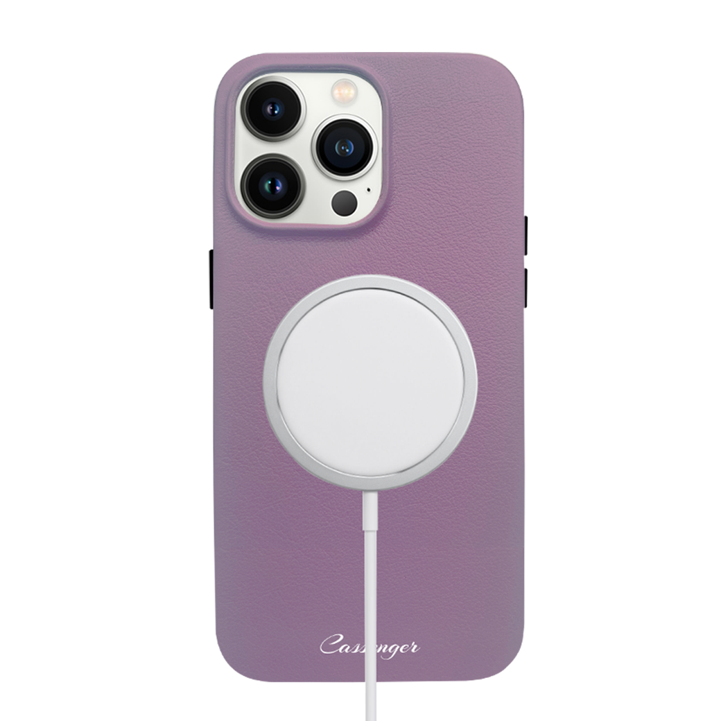 Cassenger [Grace Series] iPhone 14 Pro Leather Case with MagSafe