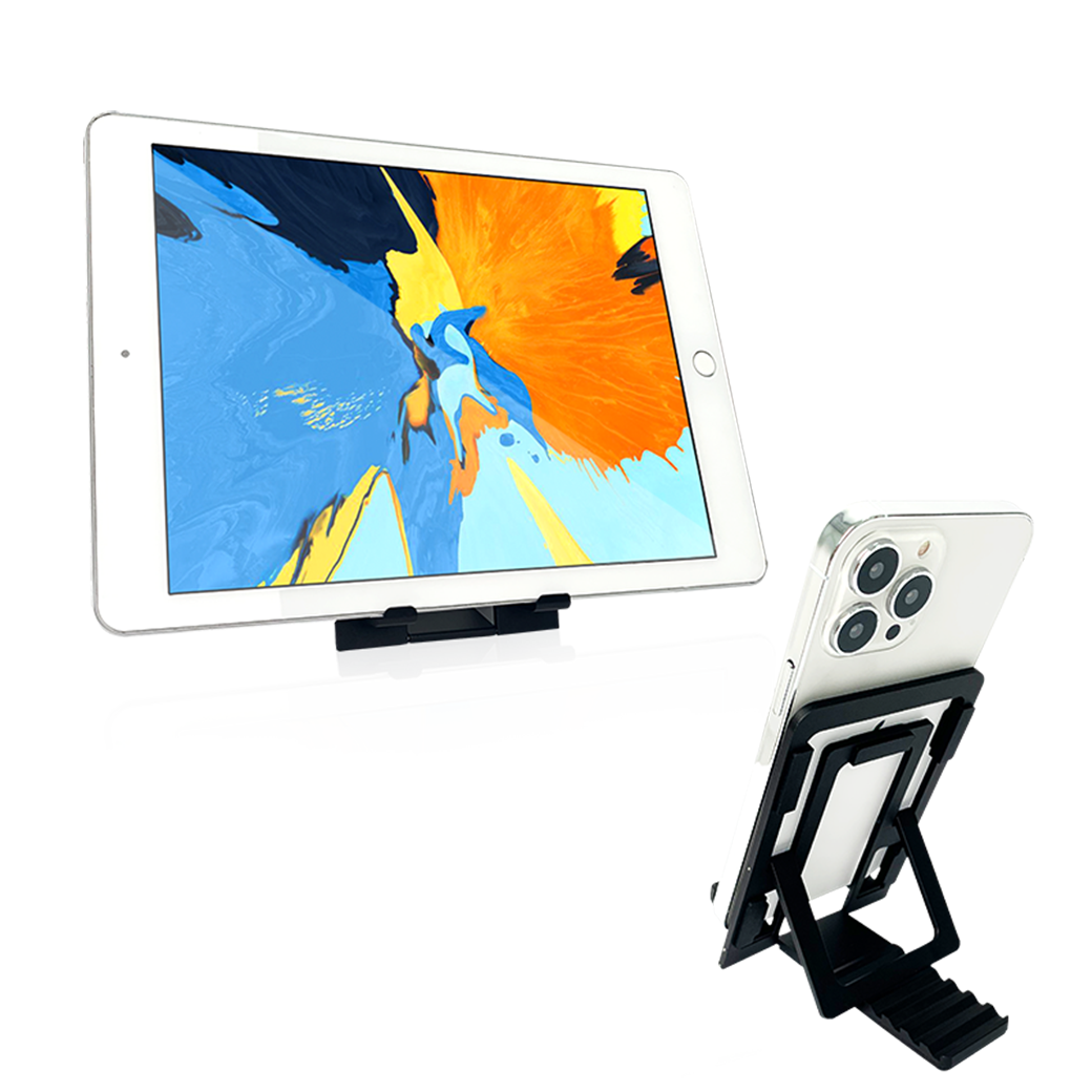 Aluminum Alloy Portable Foldable Bracket - Black